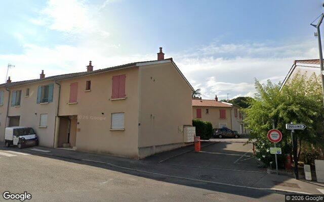 Façade : 38 rue de la Sarra, Oullins-Pierre-Bénite
